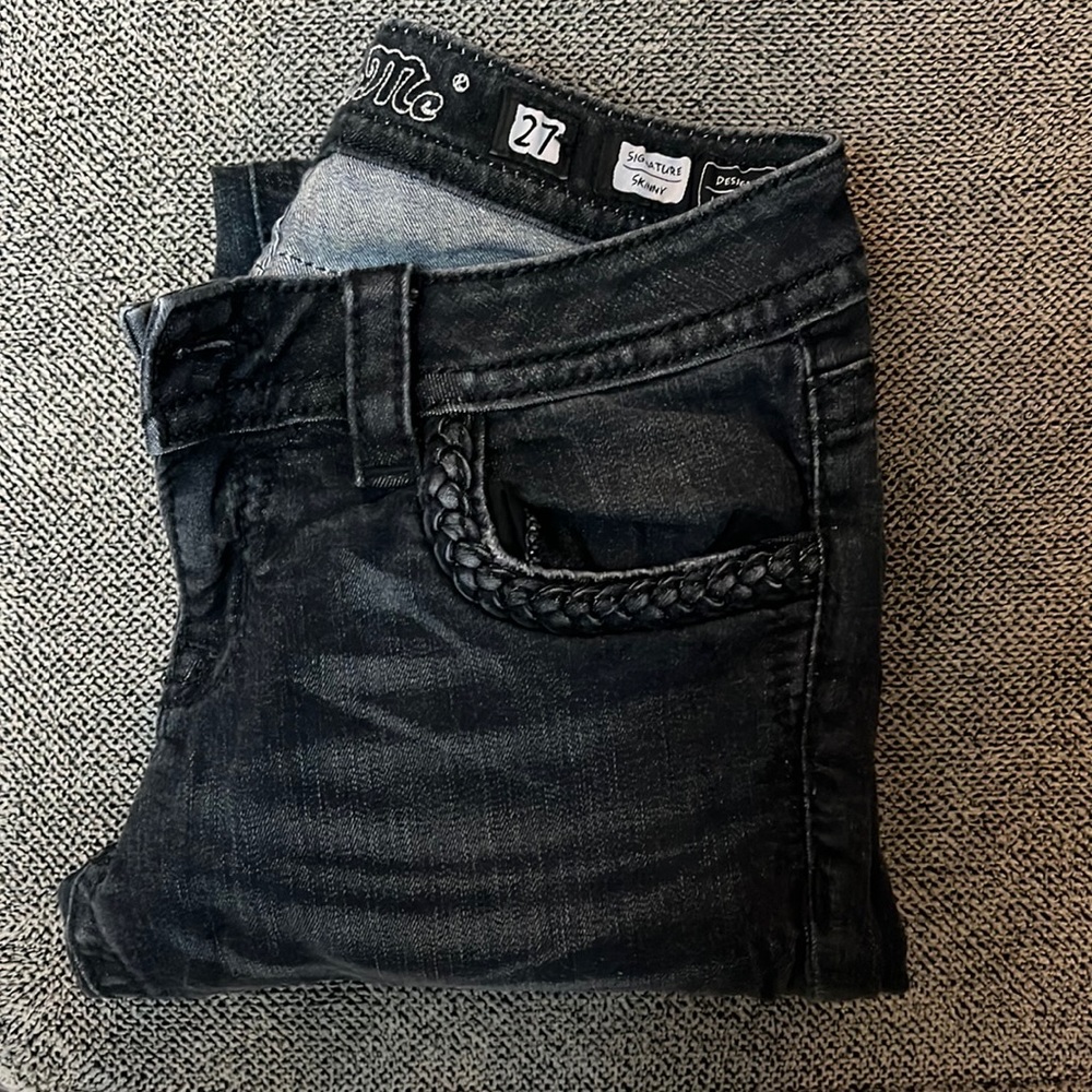 ✨Miss Me black jeans size 27 ✨